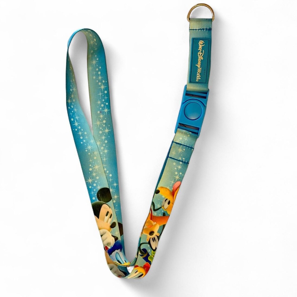 Disney Parks Mickey Mouse Pins Lanyard